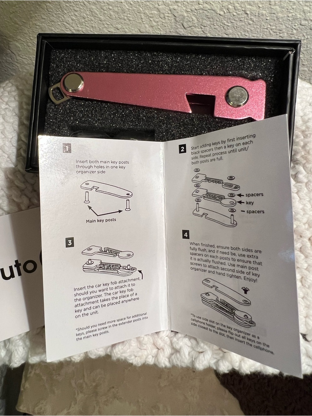 Pink Key Organizer - Picture 6 of 6